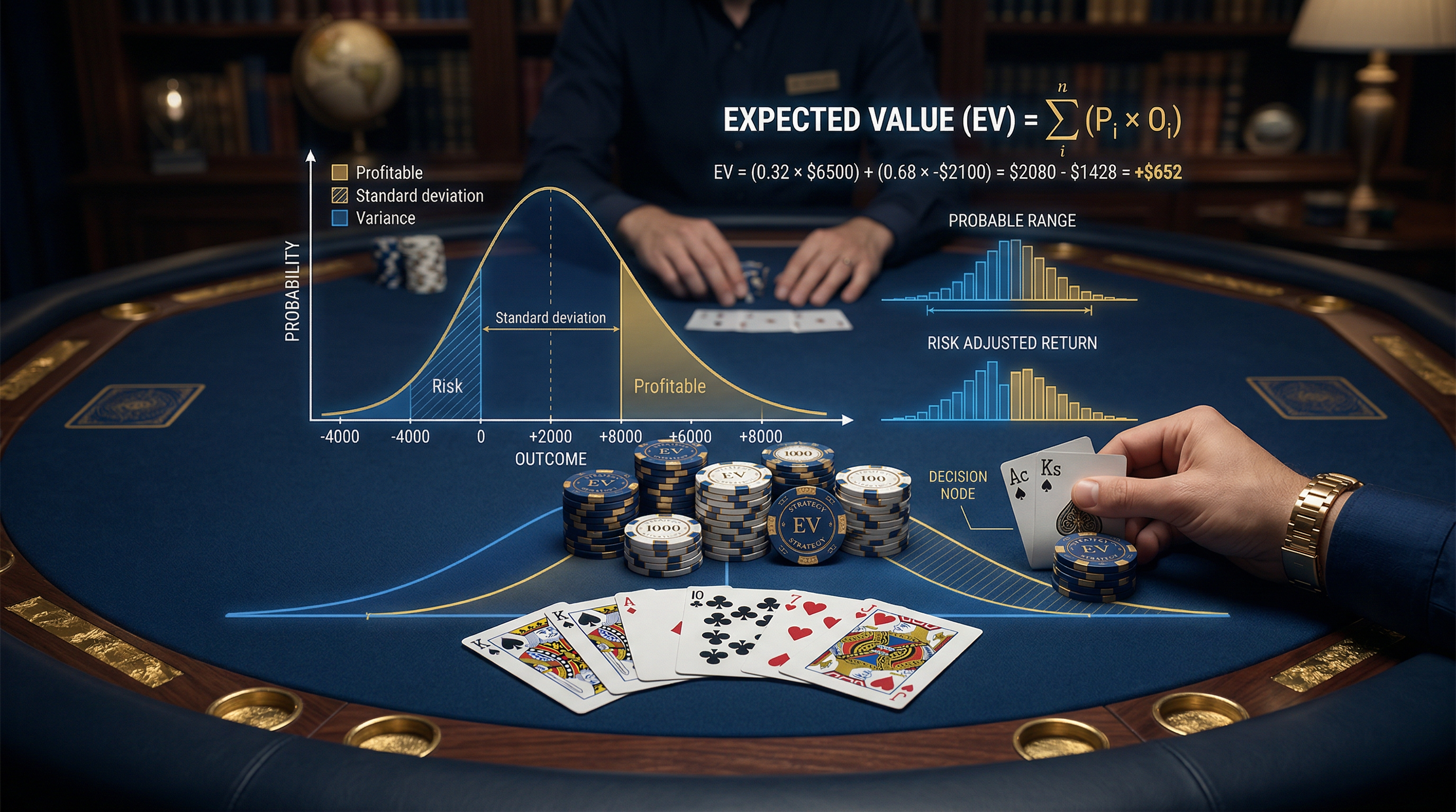 Expected Value Thinking: How Poker Players Approach Trading Decisions