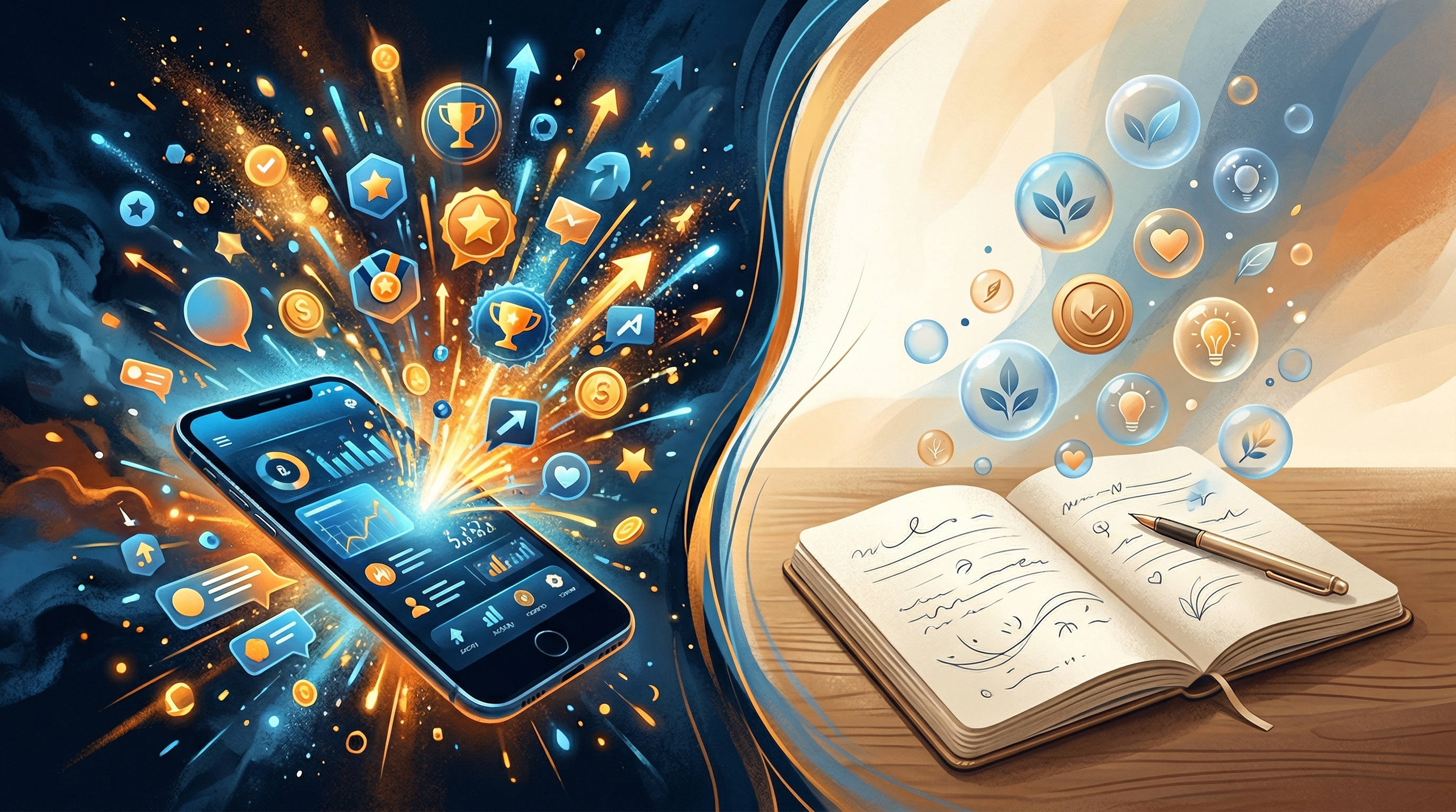 How Trading App Gamification Hijacks Your Brain (and Why Journaling Fights Back)