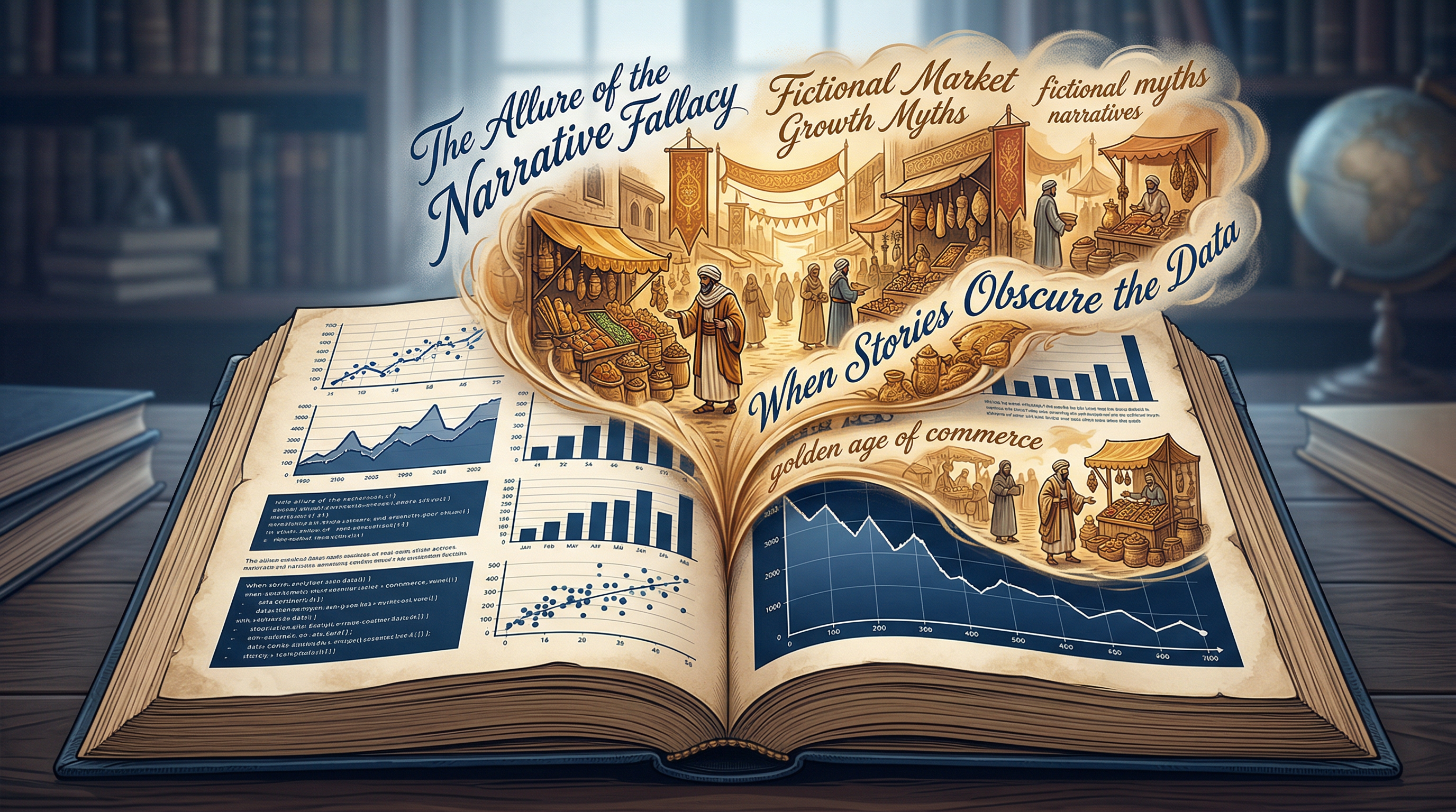 Narrative Fallacy in Markets: Why Stories Are More Dangerous Than Data